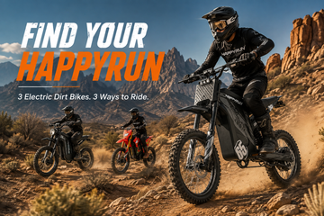 HappyRun Electric Dirt Bikes Are Here: Which One Is Right for You?