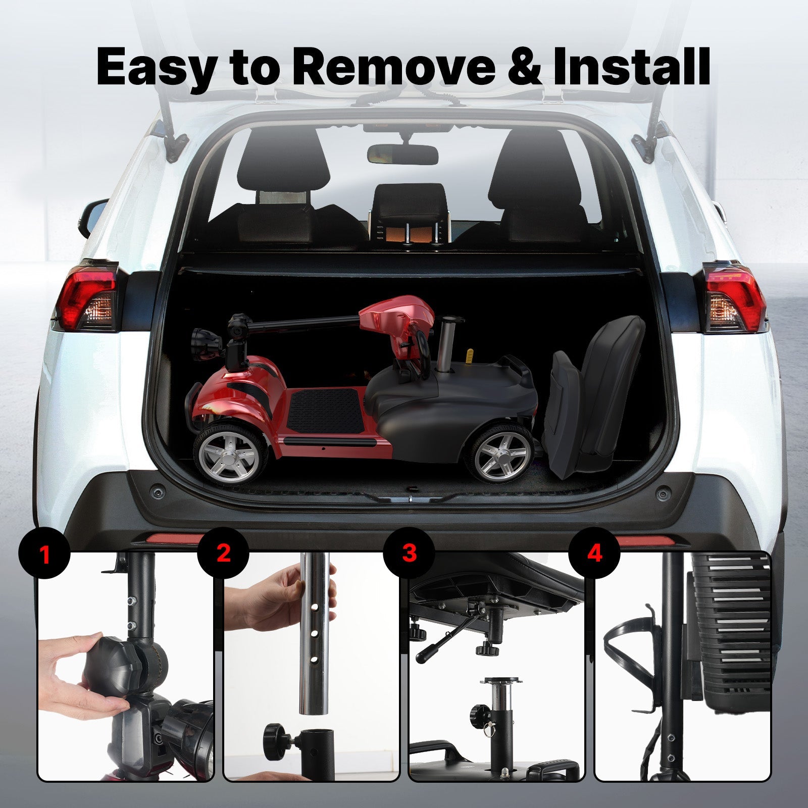 iScooter X02 4-Wheel Mobility Scooter