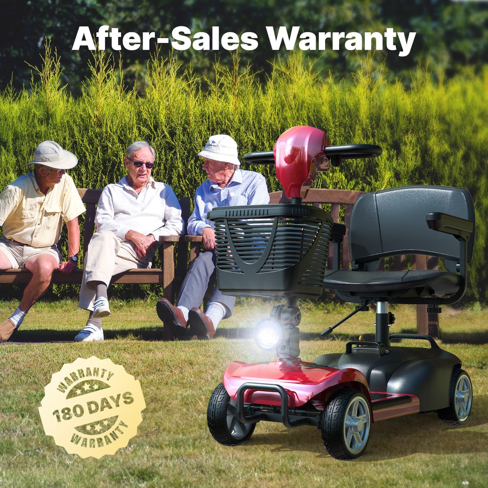 iScooter X02 4-Wheel Mobility Scooter