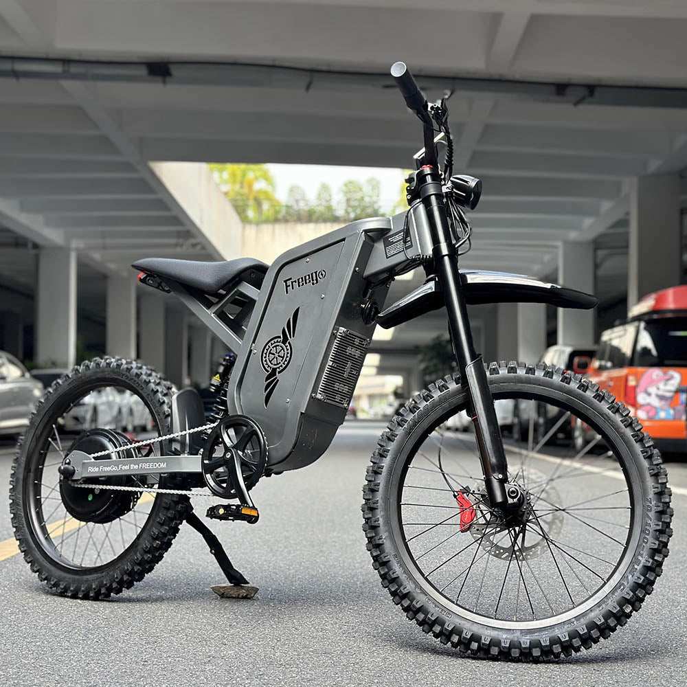Freego X2 Pro All-Terrain Dirt eBike with Pedals | 60v 30ah (1800wh) Battery 3000w Motor, Full Suspension, Blue Limited / Free (2-Year) Freego X2 Pro All-Terrain Dirt eBike with Pedals | 60v 30ah (1800wh) Battery 3000w Motor, Full Suspension, Blue Limited / Free (2-Year)