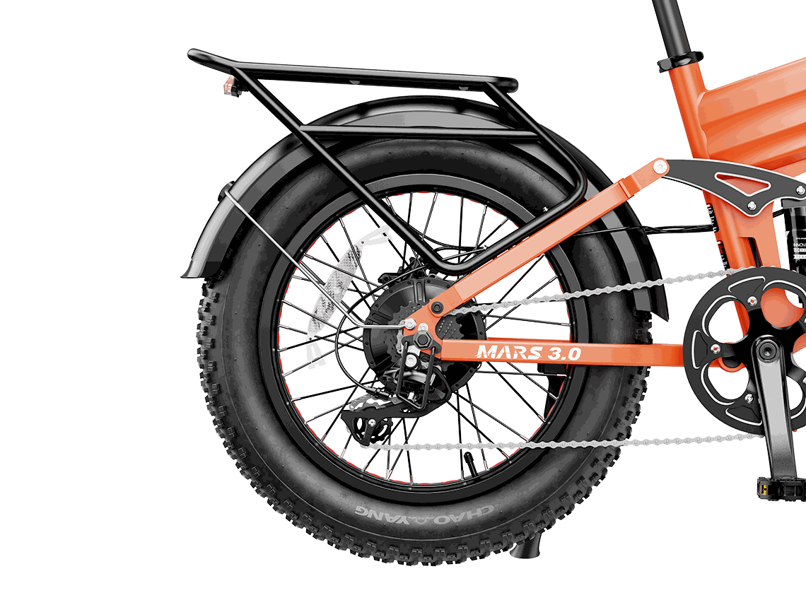 Heybike Mars 3.0 locking front suspension e-bike