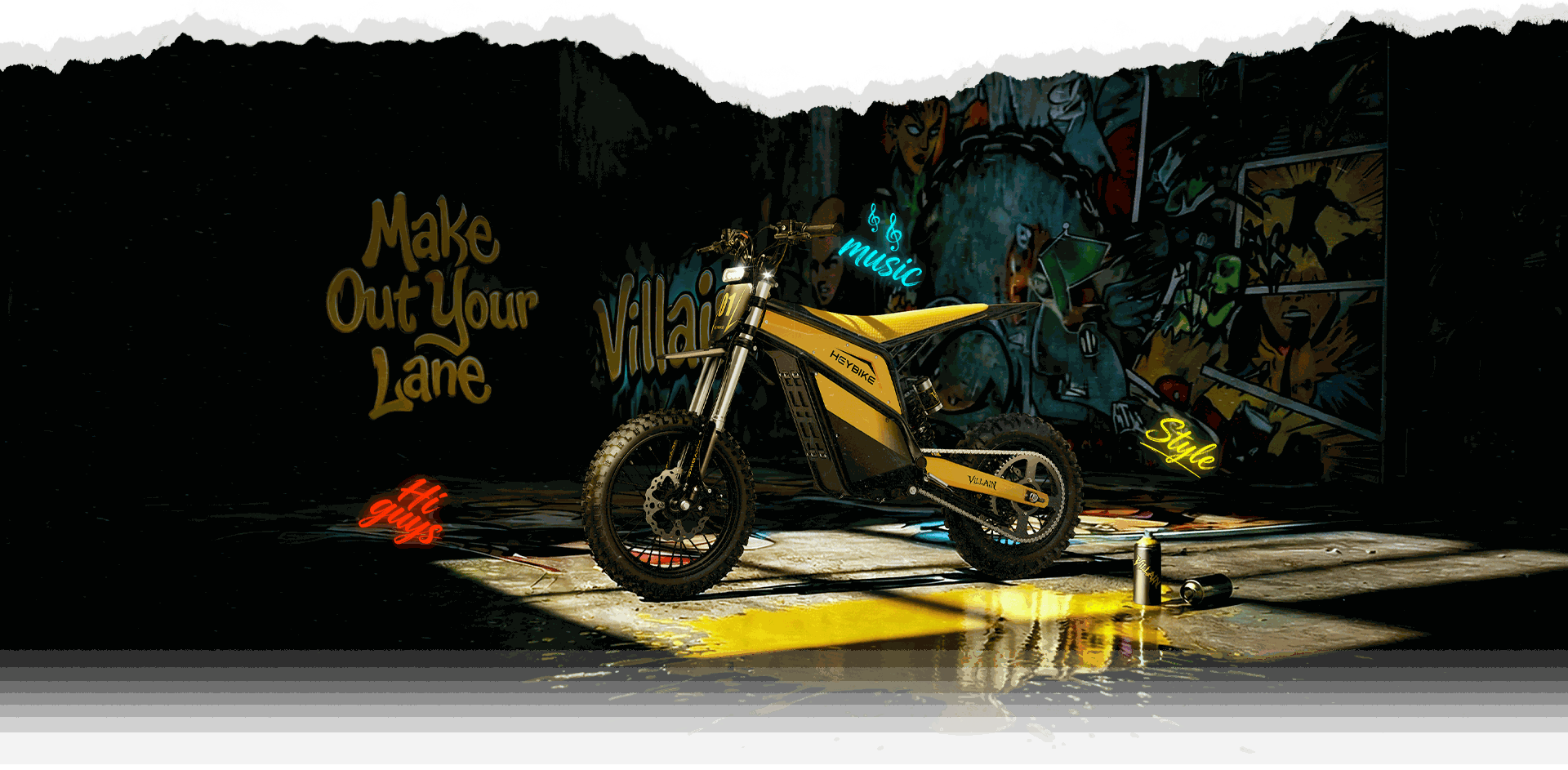 Heybike Villain Electric Dirt Bike