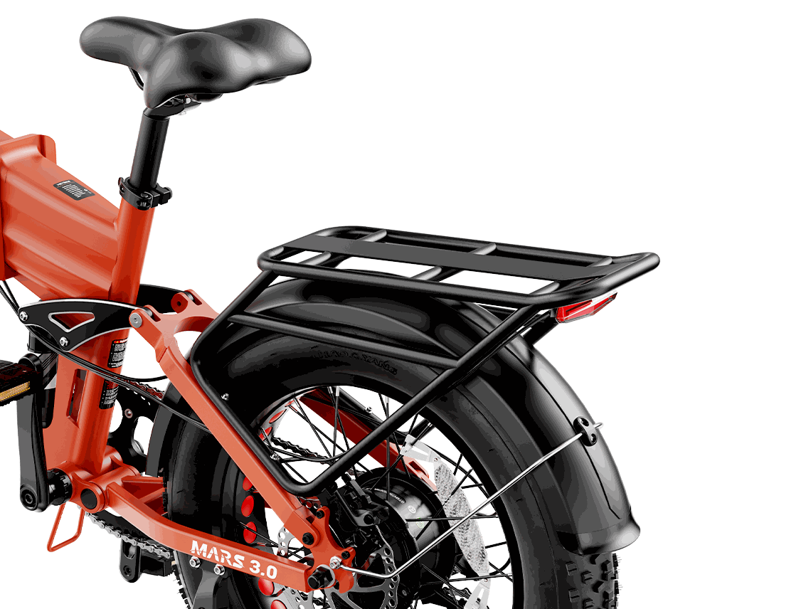Mars 3.0 pedal-assist e-bike up to 65 miles range