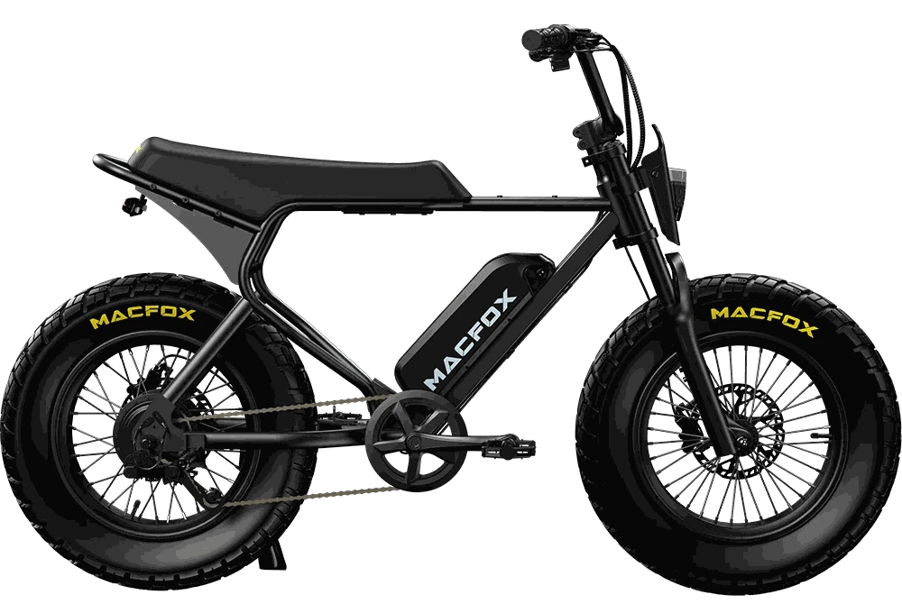 Macfox X7 fat tire electric bicycle available at EZWheel USA in Dallas Texas