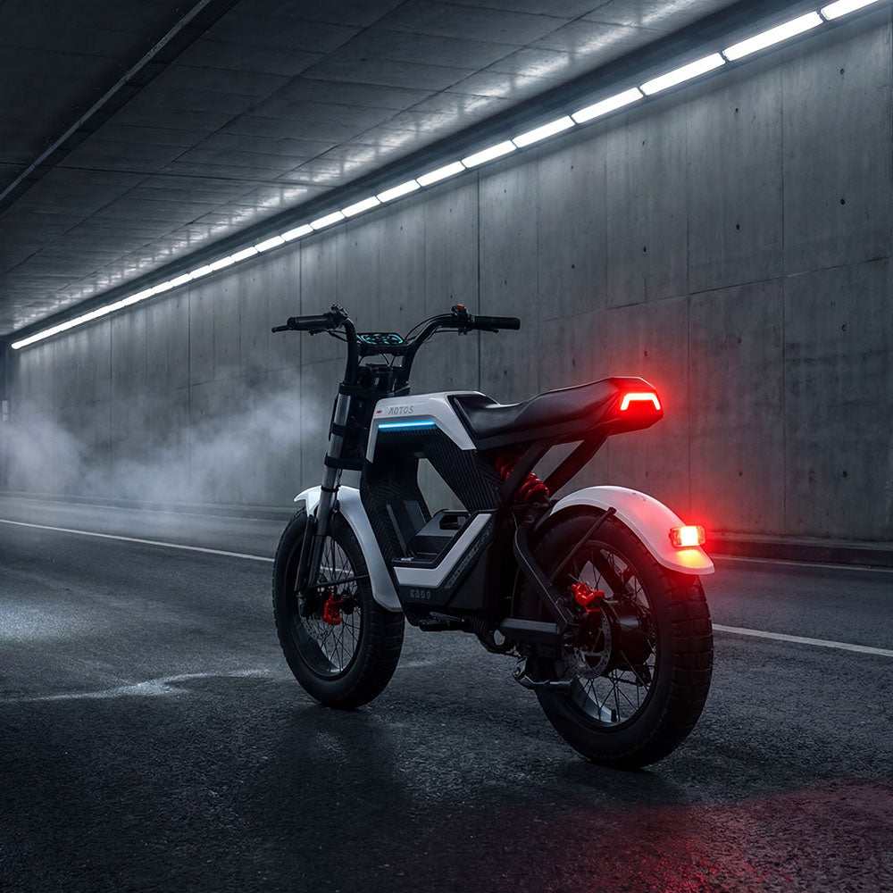 AOTOS Flux X26 Pro electric bike with fat tires and hydraulic suspension