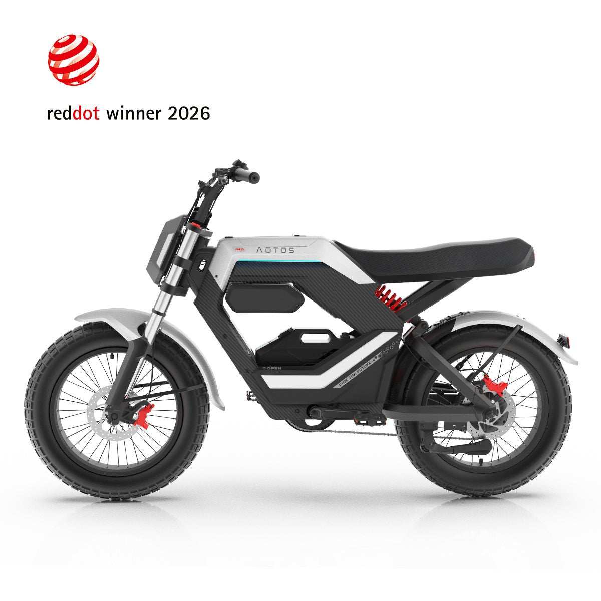 AOTOS Flux X26 Pro high-performance electric bike with fat tires