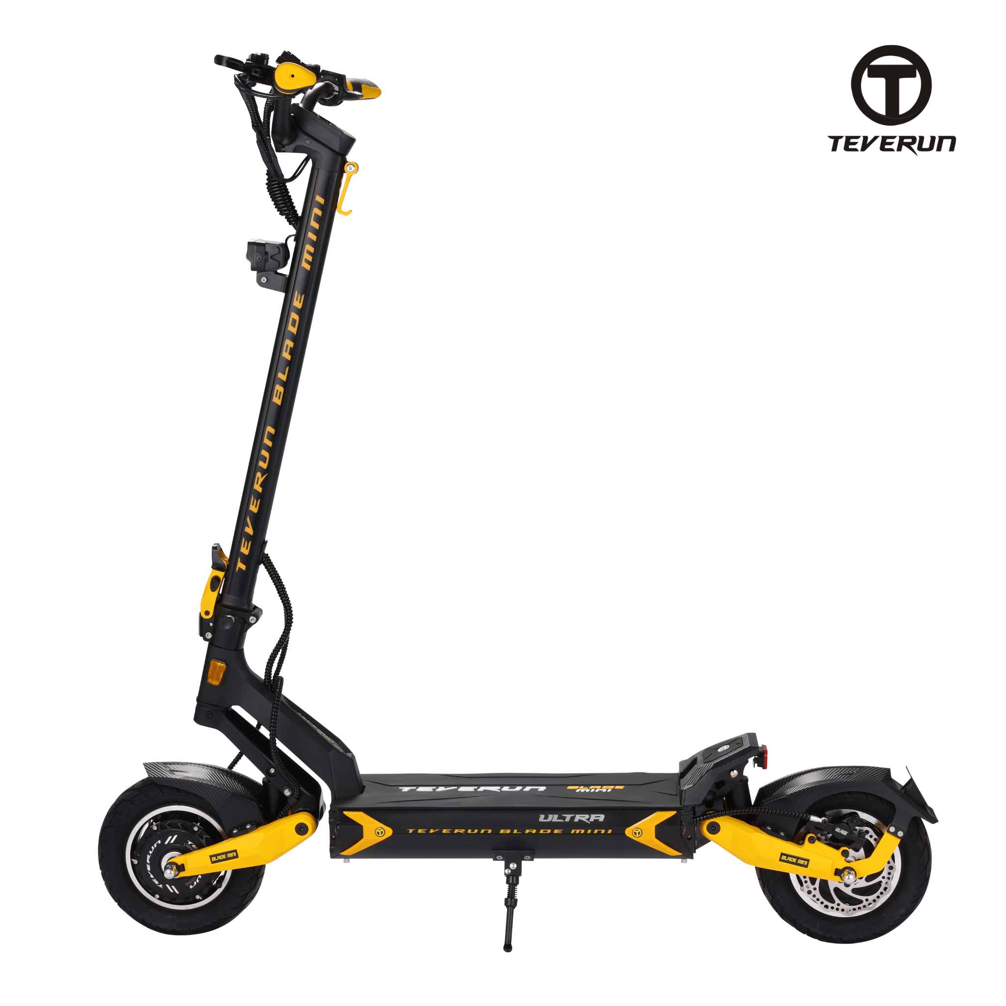 Teverun Blade Mini Ultra offering up to 62 miles range per charge, ideal for commuting and city exploring.