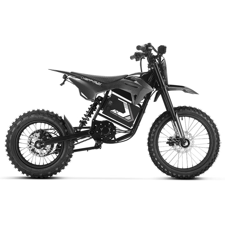 HappyRun F18 2.0 Electric Dirt Bike with Mid-Drive for Teens & Adults