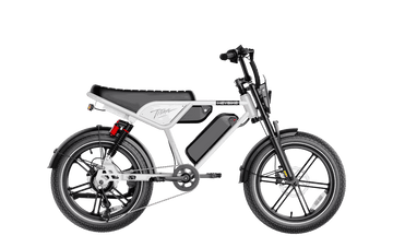 Heybike Titan electric bike with fat tires and moto-inspired design