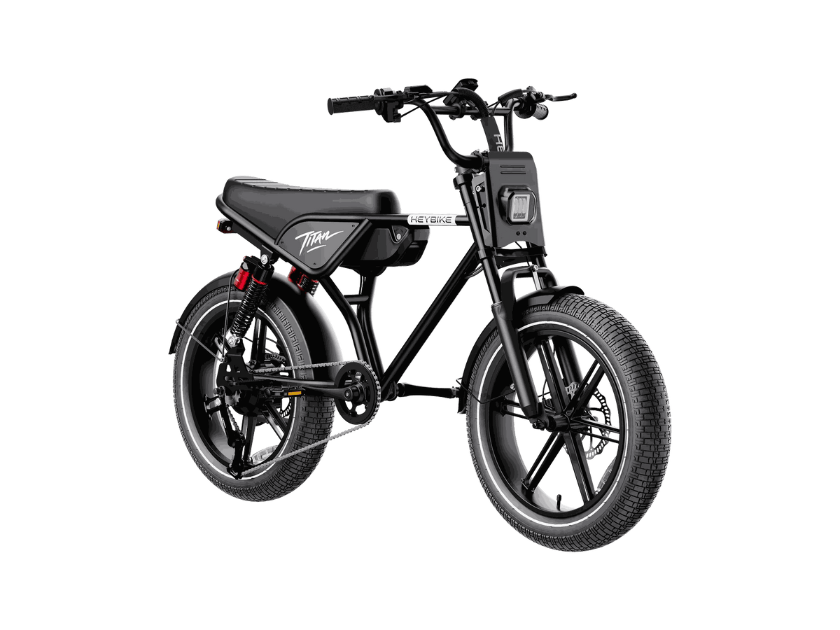 Heybike Titan electric bike with fat tires and hydraulic brakes