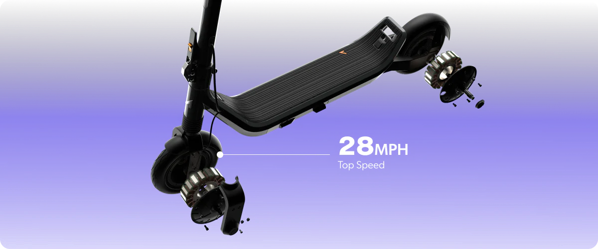 DUAL MOTORS.DOUBLE THE FUN