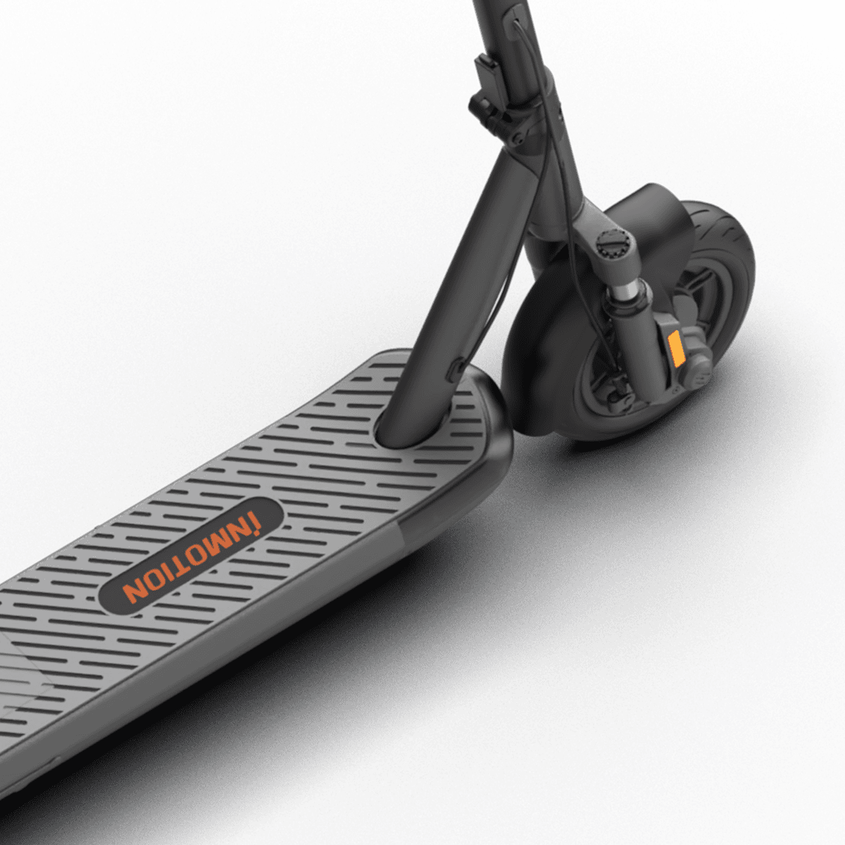 Rider on Inmotion S1F climbing a 30% incline hill demonstrating powerful 1000W peak torque and 308 lbs load capacity