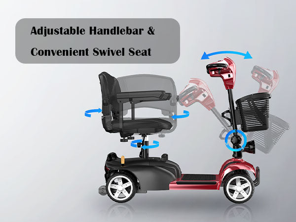 iScooter X02 4-Wheel Mobility Scooter
