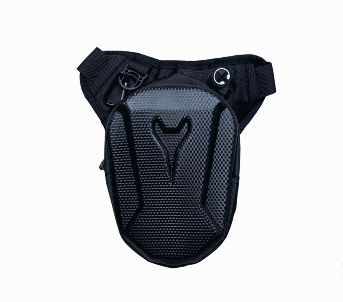 Yozma Cycling Bag made from ripstop nylon with waterproof zipper and adjustable straps attached to a bike frame