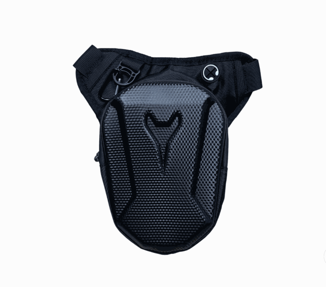 Yozma Cycling Bag made from ripstop nylon with waterproof zipper and adjustable straps attached to a bike frame